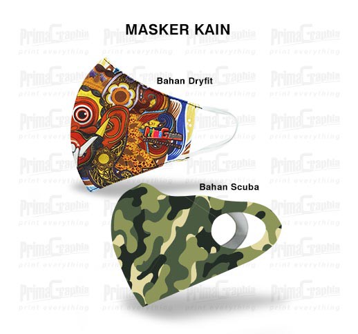 Masker Kain Custom